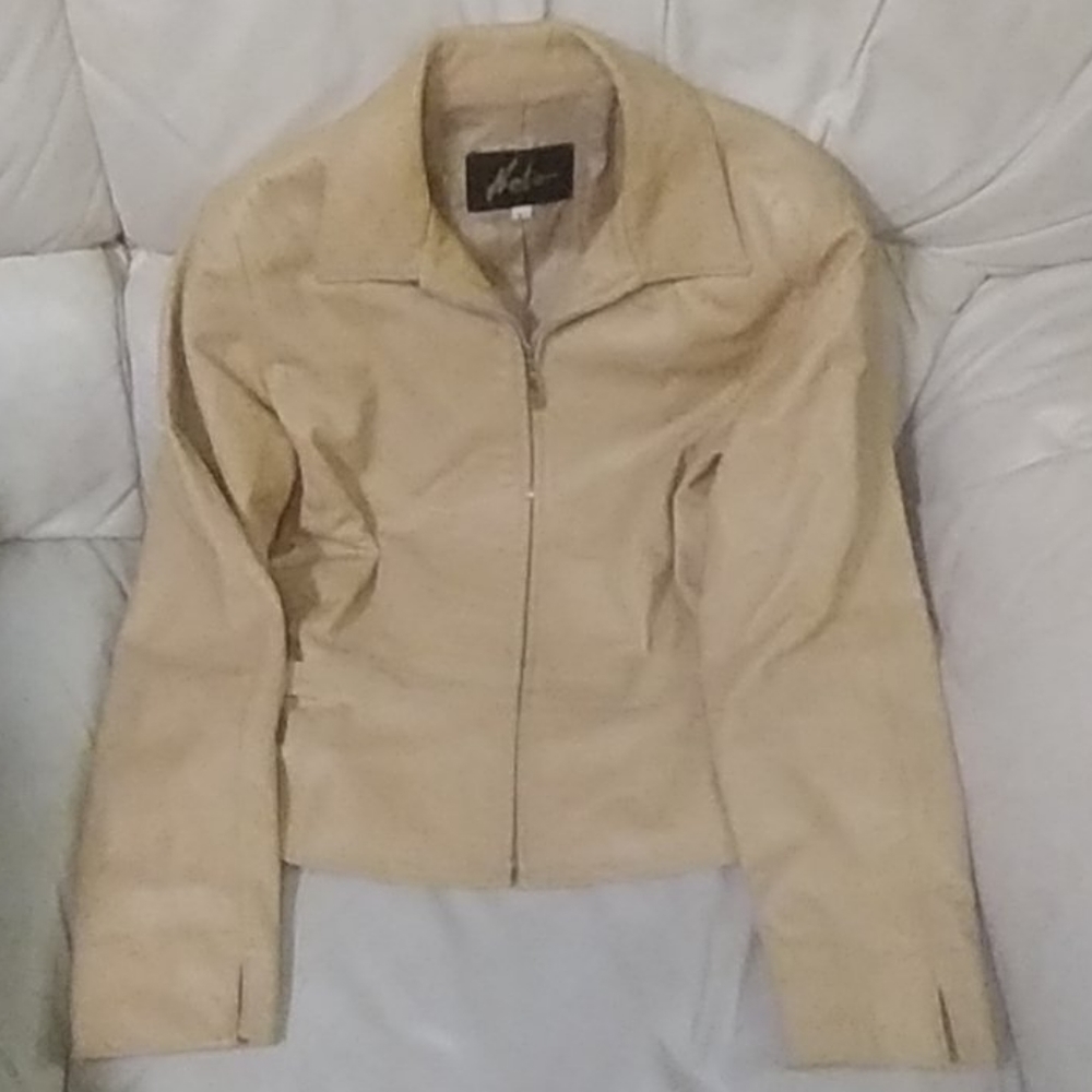 Leather jacket
